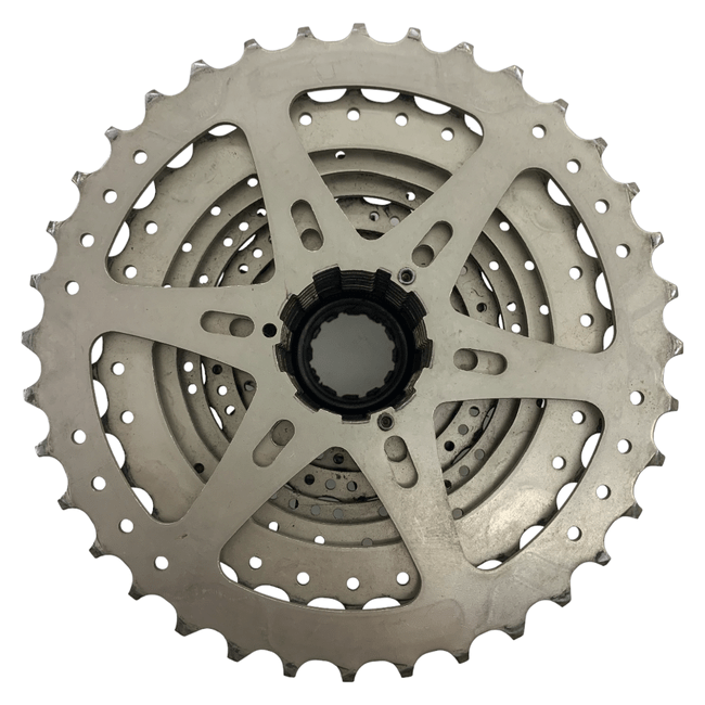 Cassete Seminovo Shimano HG201 9 Velocidades Prata
