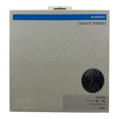 Cassete Shimano Deore CS-M5100-11 HG-X11 Cinza
