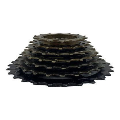 Catraca Rosca X-Time 7 Velocidades 14-28 Dentes Index Bronze