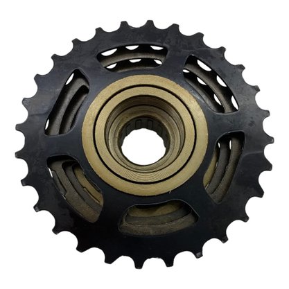 Catraca Rosca X-Time 7 Velocidades 14-28 Dentes Index Bronze