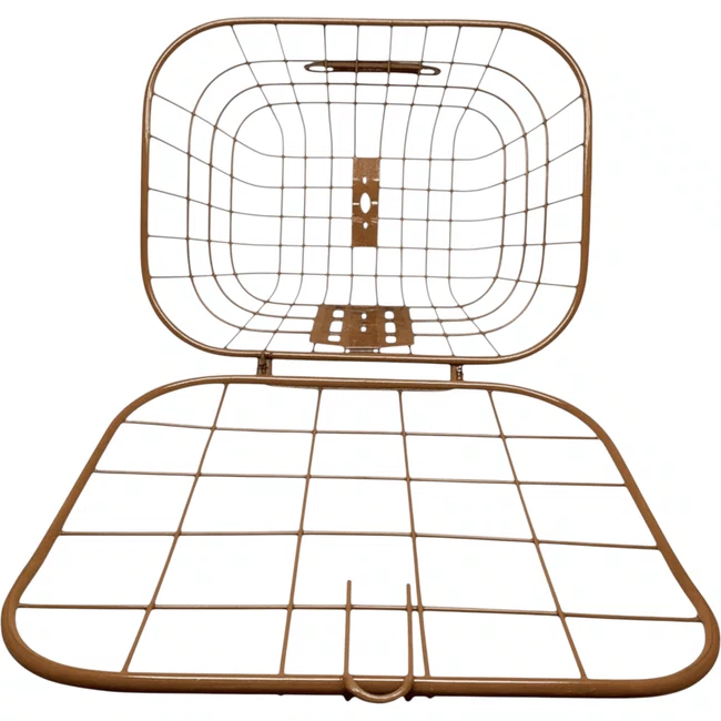 Cesta Aço Pequeno Marrom ㅤㅤㅤㅤㅤㅤㅤㅤㅤㅤㅤㅤㅤㅤㅤㅤㅤㅤㅤㅤㅤㅤㅤㅤㅤㅤㅤㅤㅤㅤ