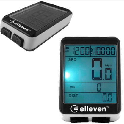 Ciclocomputador Elleven 11 Funções Branco