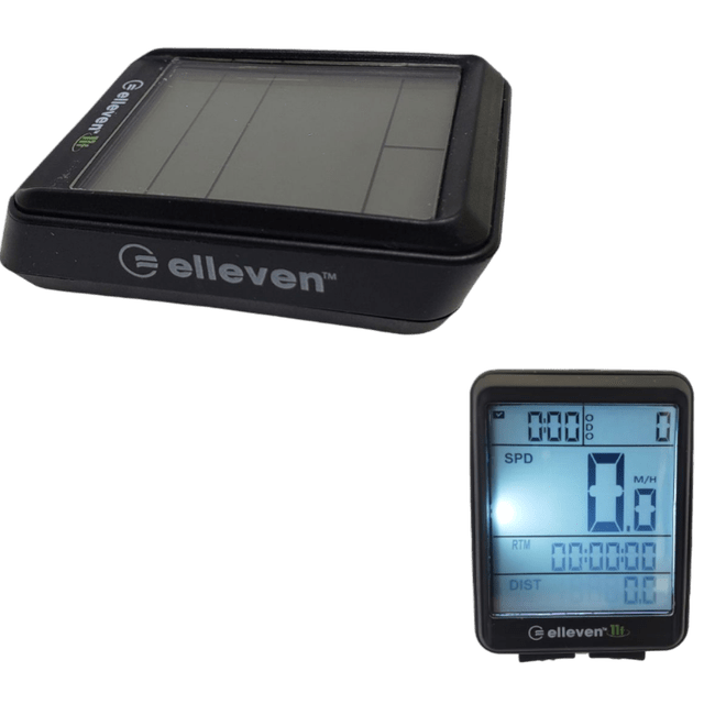 Ciclocomputador Elleven 11 Funções Wireless USB Preto