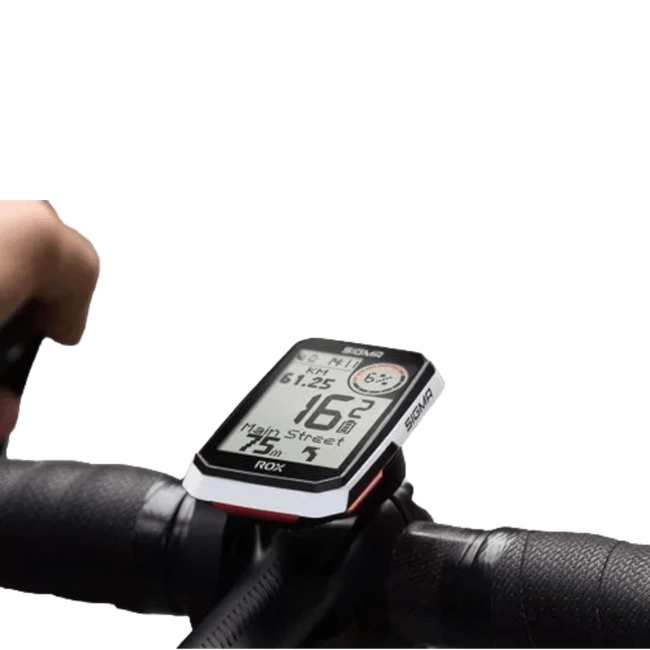 Ciclocomputador Sigma com GPS Rox 4.0 Preto