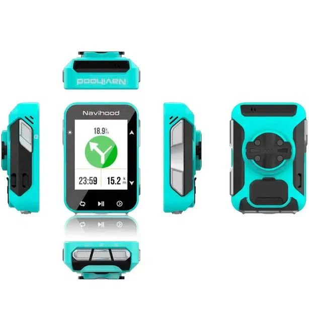 Cicloconputador gps navihood l2 azul (0124356)