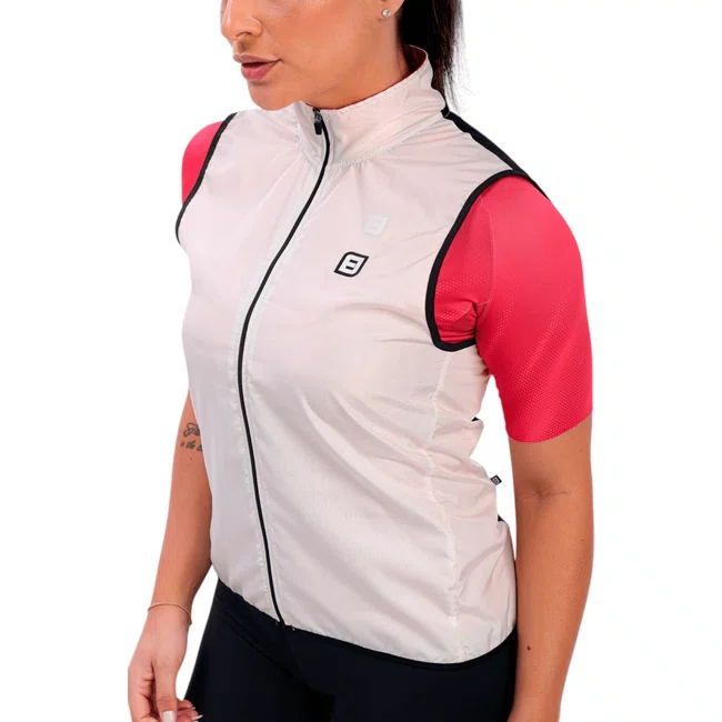 Colete Corta Vento Furbo Feminino Save Branco