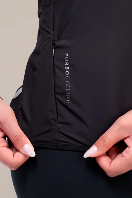 Colete Corta Venta Furbo Feminino Save Cinzaㅤㅤㅤㅤㅤㅤㅤㅤㅤㅤㅤ