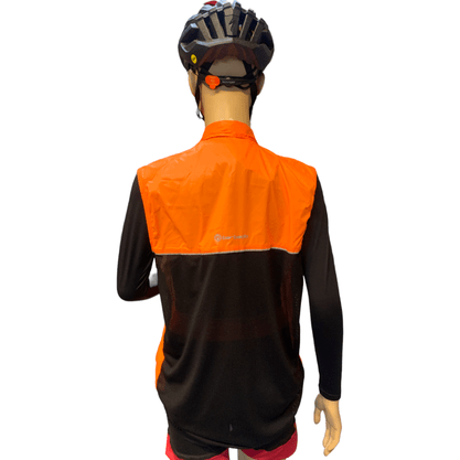 Colete Corta Vento Barbedo Laranja Fluor