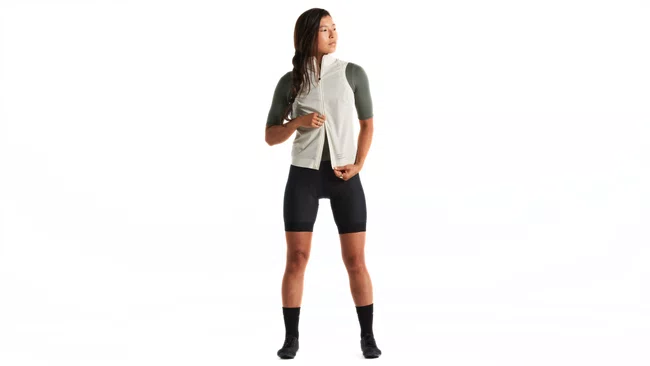 Colete Specialized Prime Corta Vento Feminino Branco P