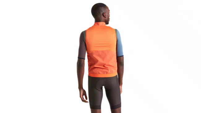 Colete Specialized Prime Corta Vento Masculino Laranja G