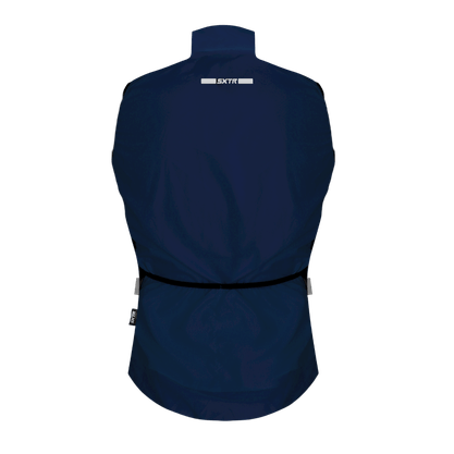 Colete Sport Xtreme Corta Vento Comfort Azul Indigo