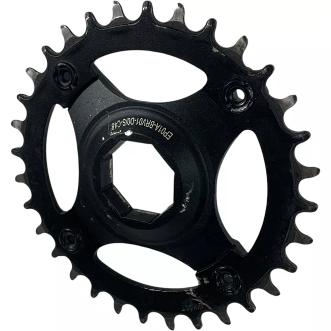 Coroa Crankarms Aluminio Preto - Seminova