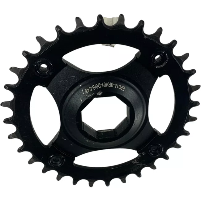 Coroa Crankarms Aluminio Preto - Seminova