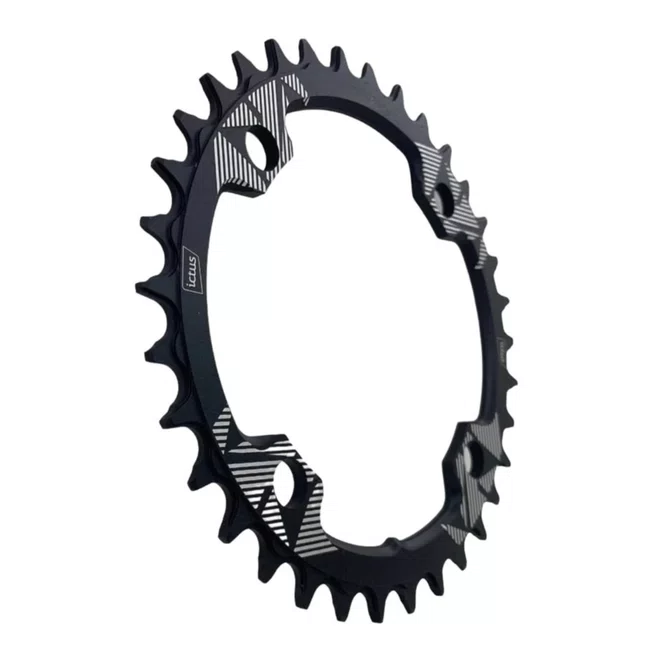 Coroa Ictus BCD 104  38 Dentes Preto