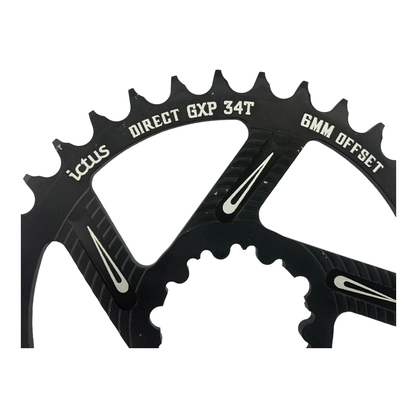 Coroa Ictus Direct GXP Offset 6mm 34 Dentes