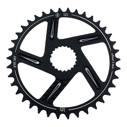 Coroa Ictus Direct XTR Offset 3mm Preto