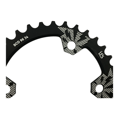 Coroa Ictus Indexada BCD 96 Assimétrica 34 Dentes