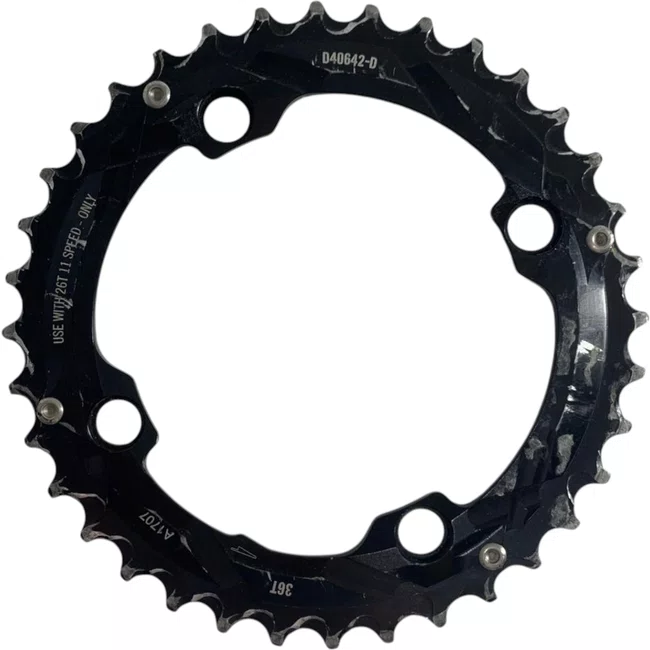 Coroa Race Face Turbine Bcd 94 Preto 36 Dentes - Seminova