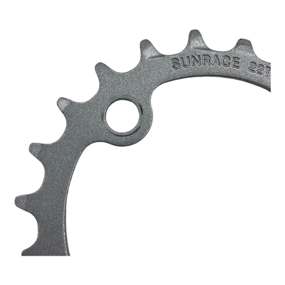 Coroa Shimano Indexada 22 Dentes Prata