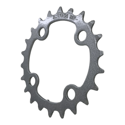 Coroa Shimano Indexada 22 Dentes Prata