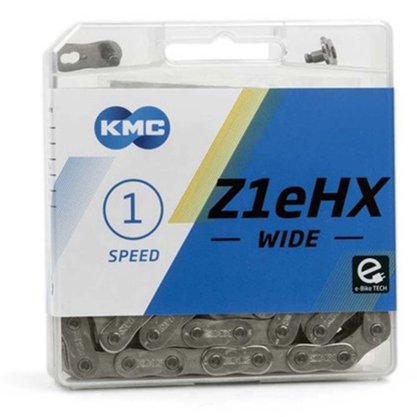Corrente KMC Z1eHX-W 1 Velocidade Prata