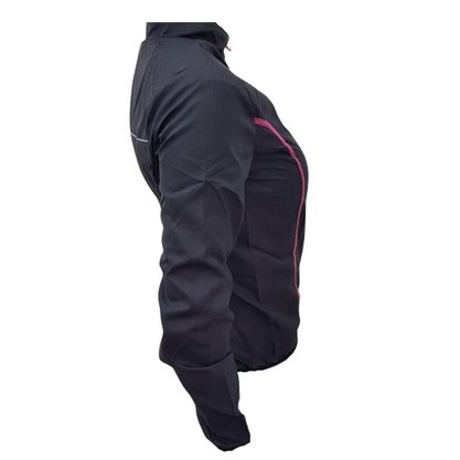 Corta Vento Barbedo Wind Feminina Preto e Rosa