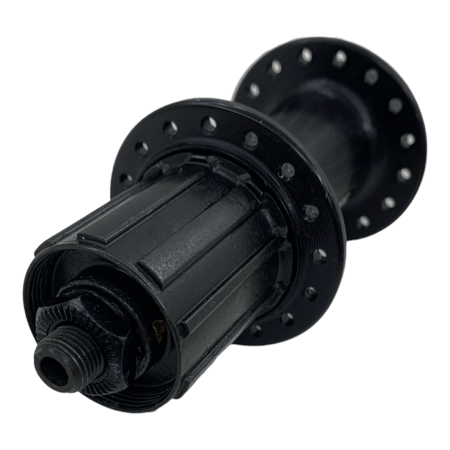 Cubo Diant/Tras Shimano 7/8/9/10 Velocidades TX-505 32 Furos Preto