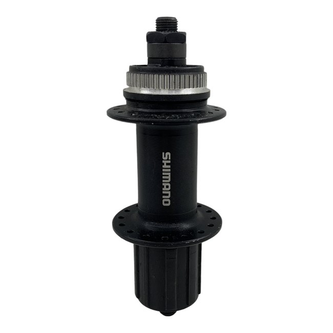 Cubo Diant/Tras Shimano 7/8/9/10 Velocidades TX-505 32 Furos Preto