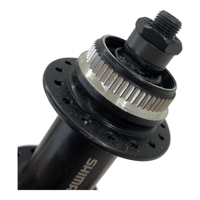 Cubo Diant/Tras Shimano 7/8/9/10 Velocidades TX-505 32 Furos Preto