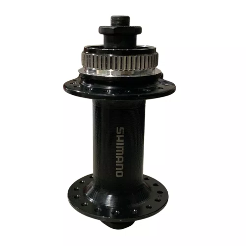 Cubo Dianteiro Shimano Tourney HB-TX505 32 Furos Center Lock Preto- Seminovo