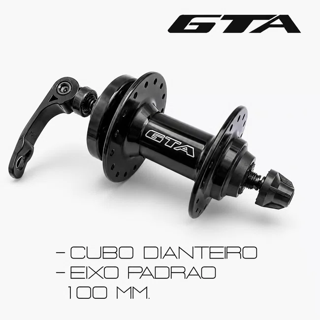 Cubo gta dt/tras 32f c/rolamento p/cassete 8 a 12v c/ bloc