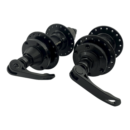 Cubo Inviktus Cassete 8/9/10/11v padrão Shimano 36f freio disco Alumínio Dt/Ts c/rolamento e blocagem Preto