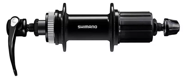 Cubo shimano tras fh-qc400 c lock 32f 8/9/10v preto