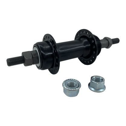 Cubo Traseiro 36 Furos Aço Preto