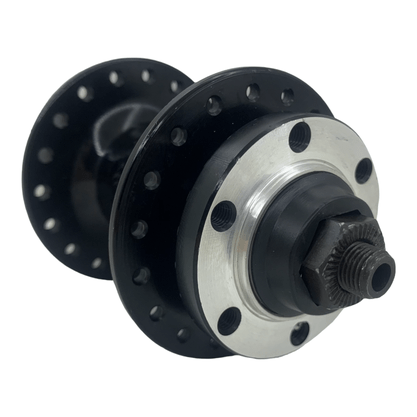 Cubo Traseiro Shiftech Cassete 36 Furos Rolamentado para Freio Disco com Blocagem Preto