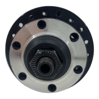 Cubo Traseiro Shiftech Cassete 36 Furos Rolamentado para Freio Disco com Blocagem Preto