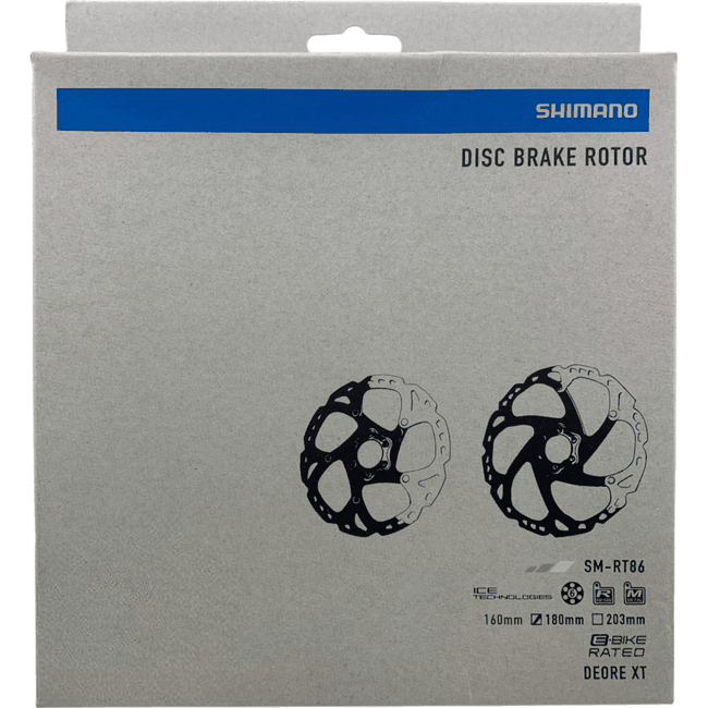 Disco Shimano Deore XT SM-RT86 Ice Tech 180mmㅤㅤㅤㅤㅤㅤㅤㅤㅤㅤ