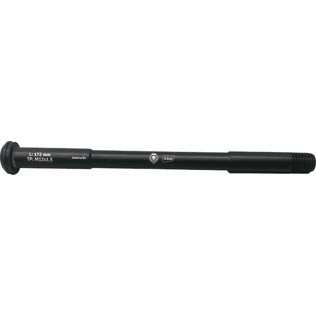 Eixo Passante Ictus 12mm Traseiro com Arruelaㅤㅤㅤㅤㅤㅤㅤㅤㅤㅤ