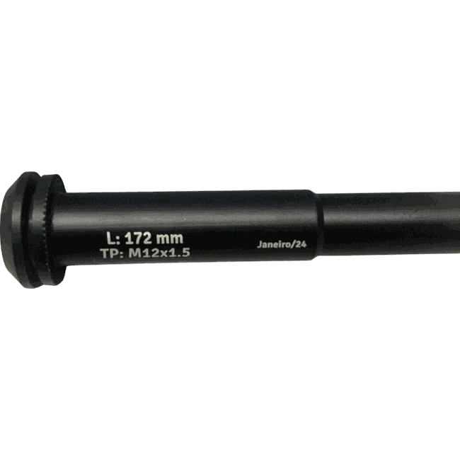 Eixo Passante Ictus 12mm Traseiro com Arruelaㅤㅤㅤㅤㅤㅤㅤㅤㅤㅤ