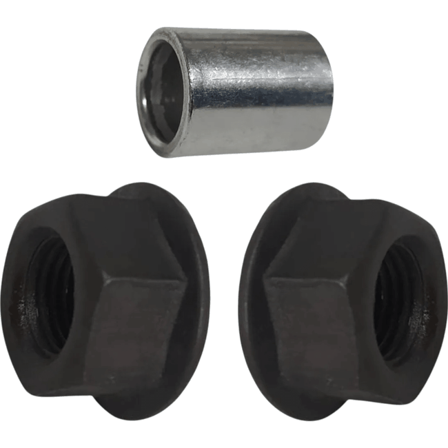 Eixo Traseiro Completo 175mm Preto