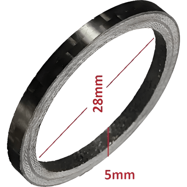 Espaçador Direção X-Time 5mm Carbon
