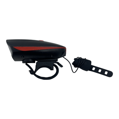 Farol com Buzina Defqual USB 250 Lumens