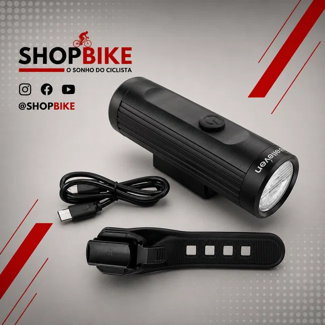 Farol Elleven Super Alumínio 700 Lumens
