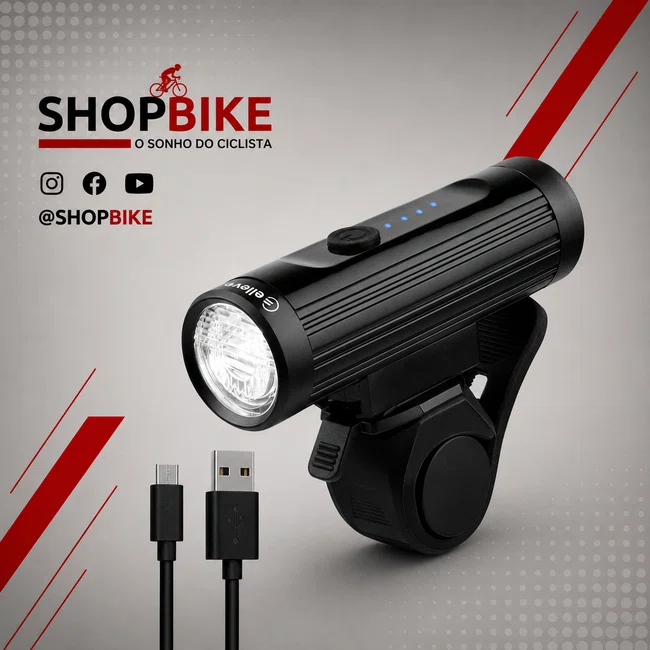 Farol Elleven Super Alumínio 700 Lumens