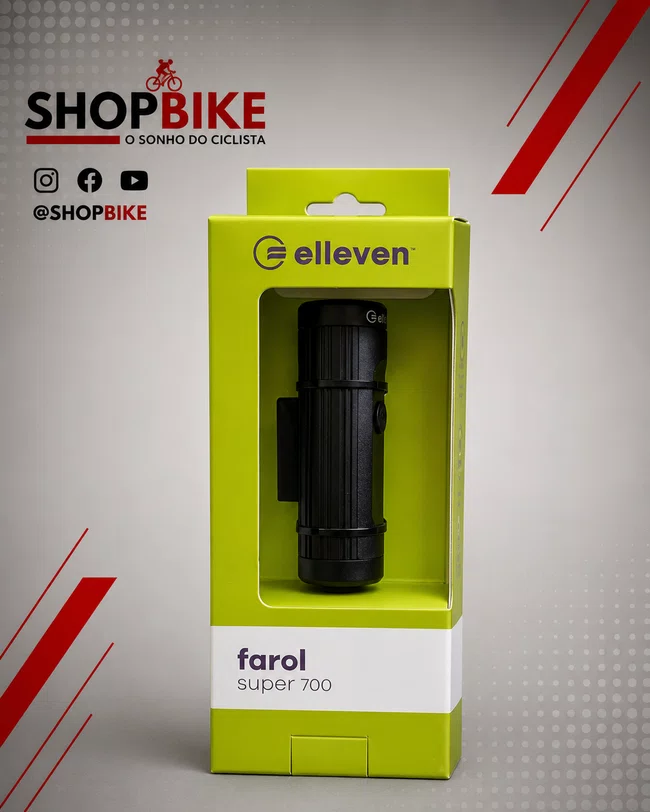 Farol Elleven Super Alumínio 700 Lumens
