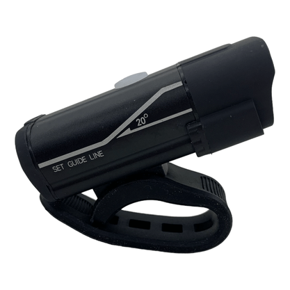 Farol USB com Luzes Laterais 400 Lumens