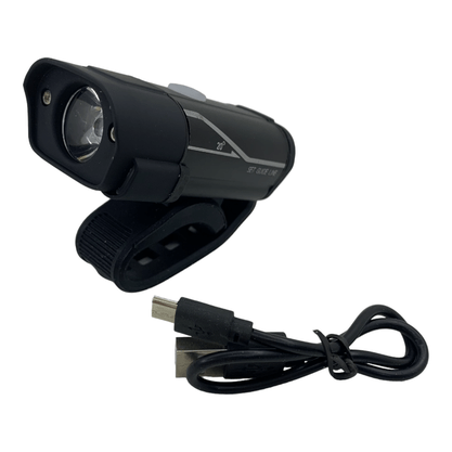 Farol USB com Luzes Laterais 400 Lumens