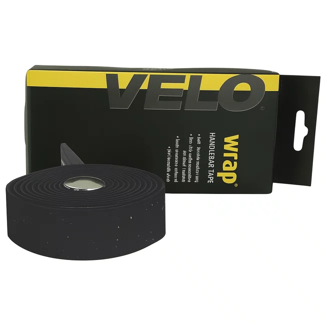 Fita de Guidão Velo Wrap VLT-001SG EVA Preto com Gel
