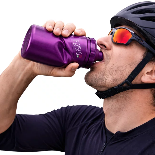 Garrafa Plastico Fly Tex Roxo 550ML