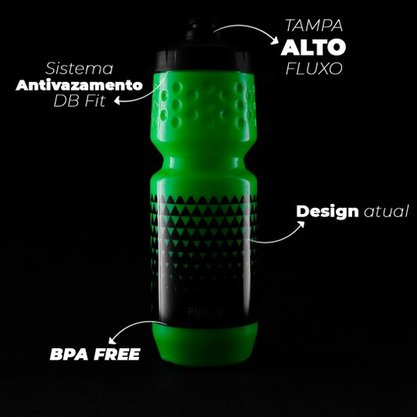 Garrafa Pullo Inca 750ml Verde Neon